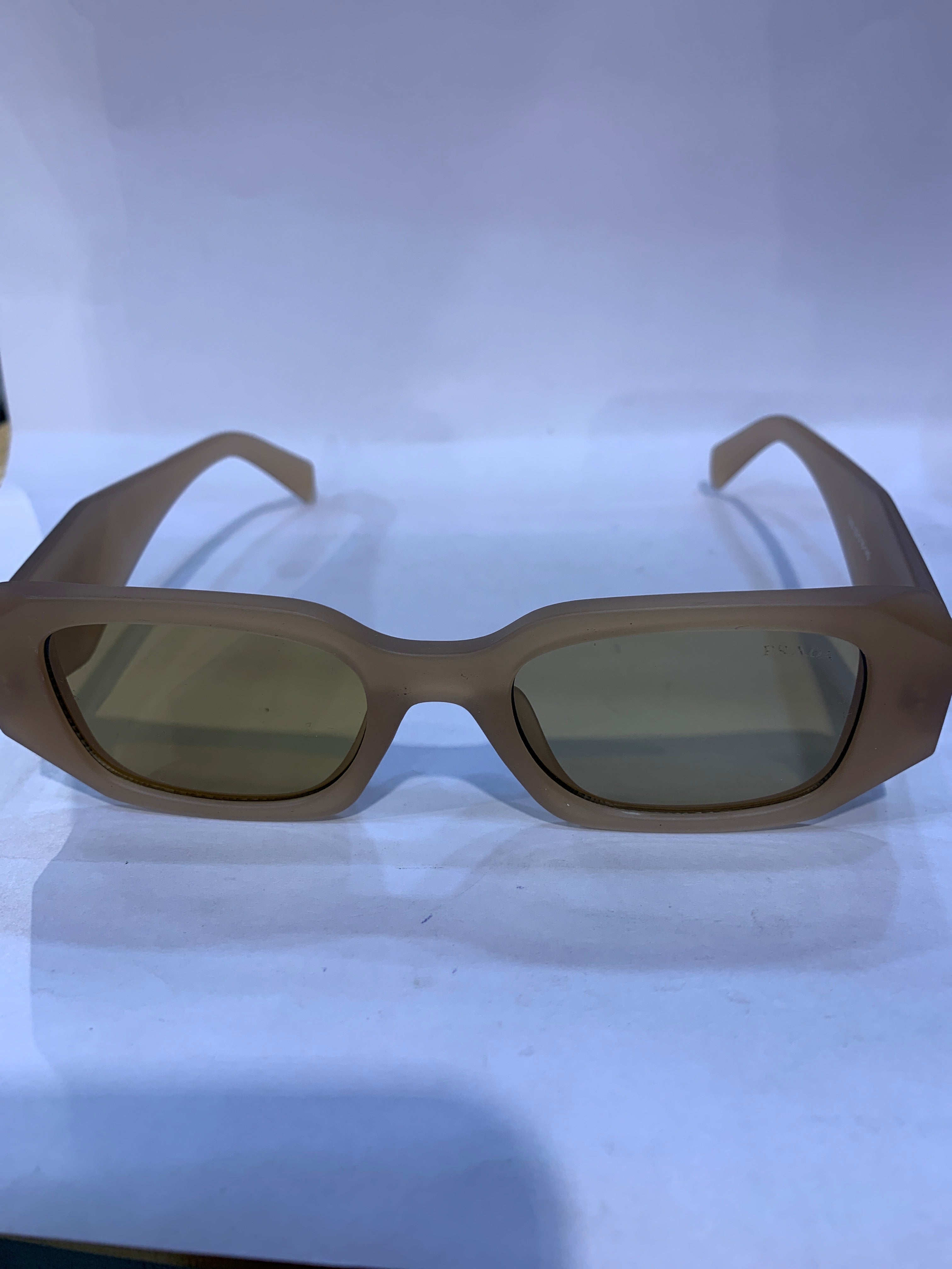 ARP Brown Transparent Frame Brown Shade Unisex Sunglasss 1009 52 18 143