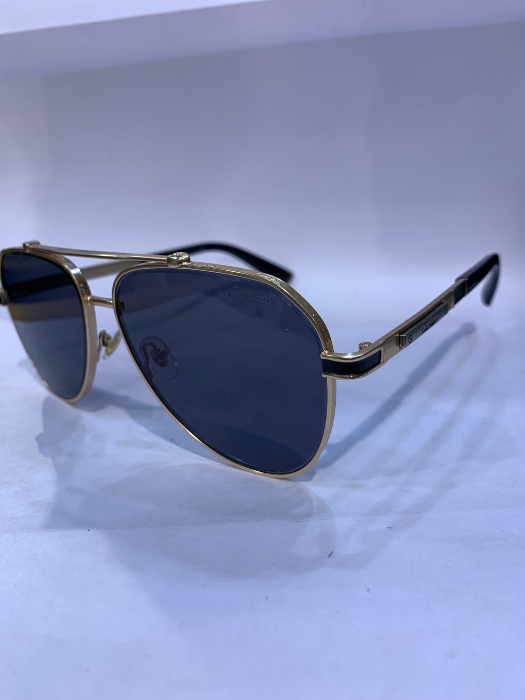 RAC Golden Frame  Black Shade Unisex Sunglasss CF58473 60 14 145 C4 CE