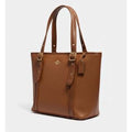 AOC COA plain Brown colour Premium Quality Tote Ladies Bag 2376