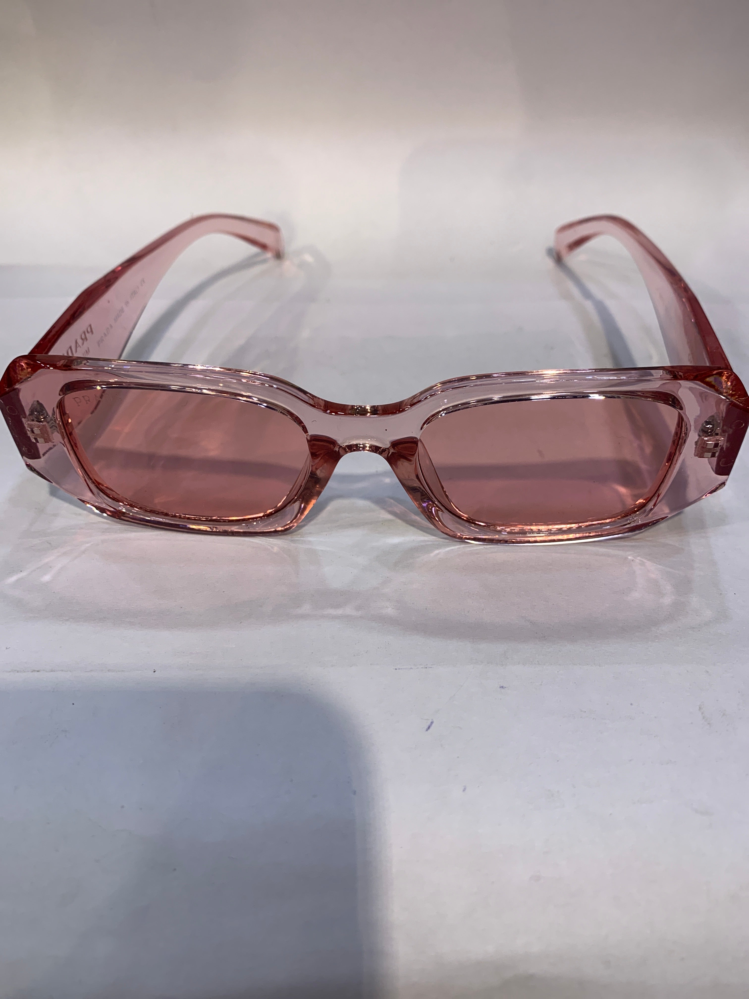 ARP Pink Transparent Frame Pink  Shade Unisex Sunglasss 8679 50 20 143