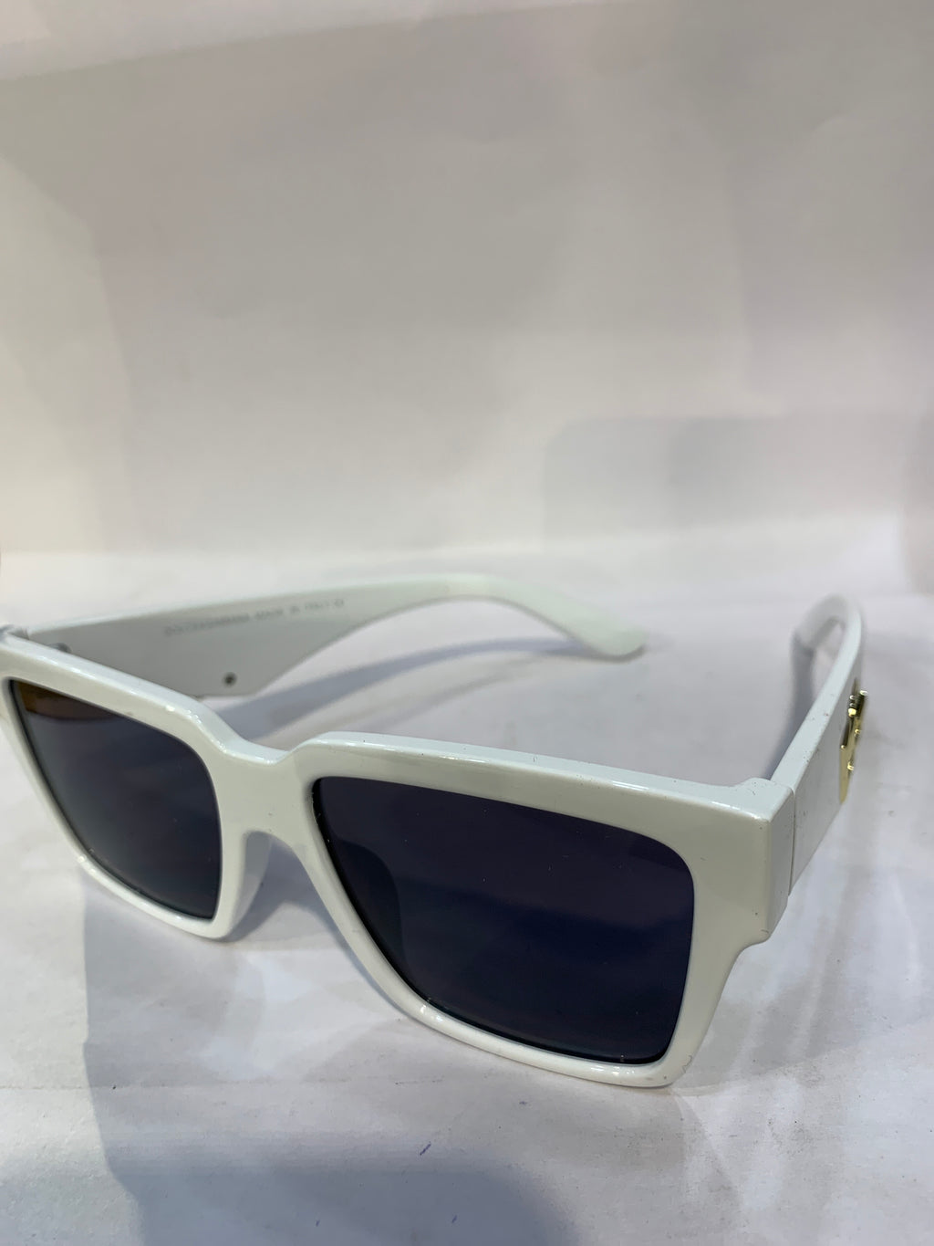 LOD White Frame Black Shade Unisex Sunglasss 6036 56 17 145