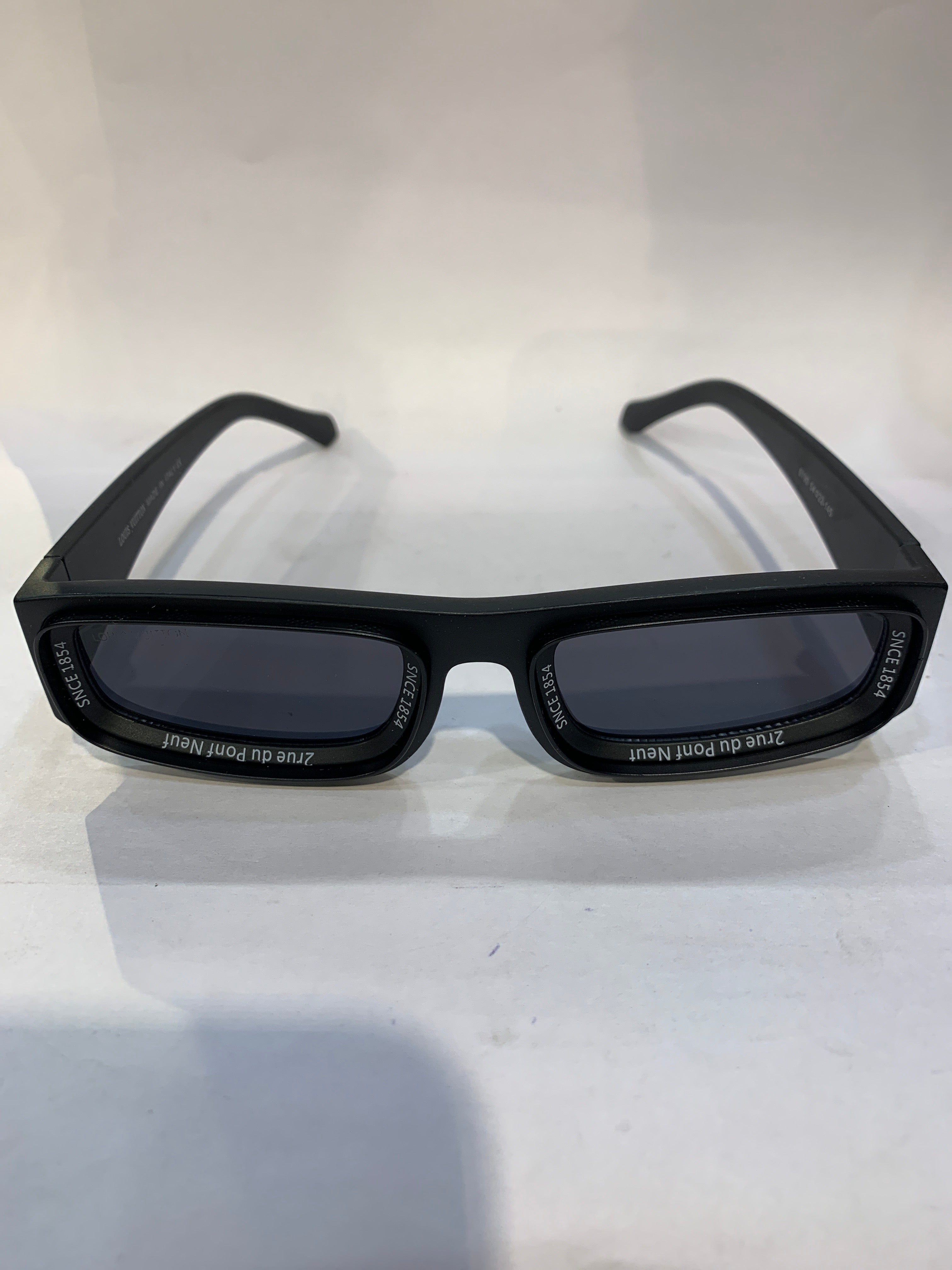 UOL Black Frame Black Shade Unisex Sunglasss 6190 54 22 145