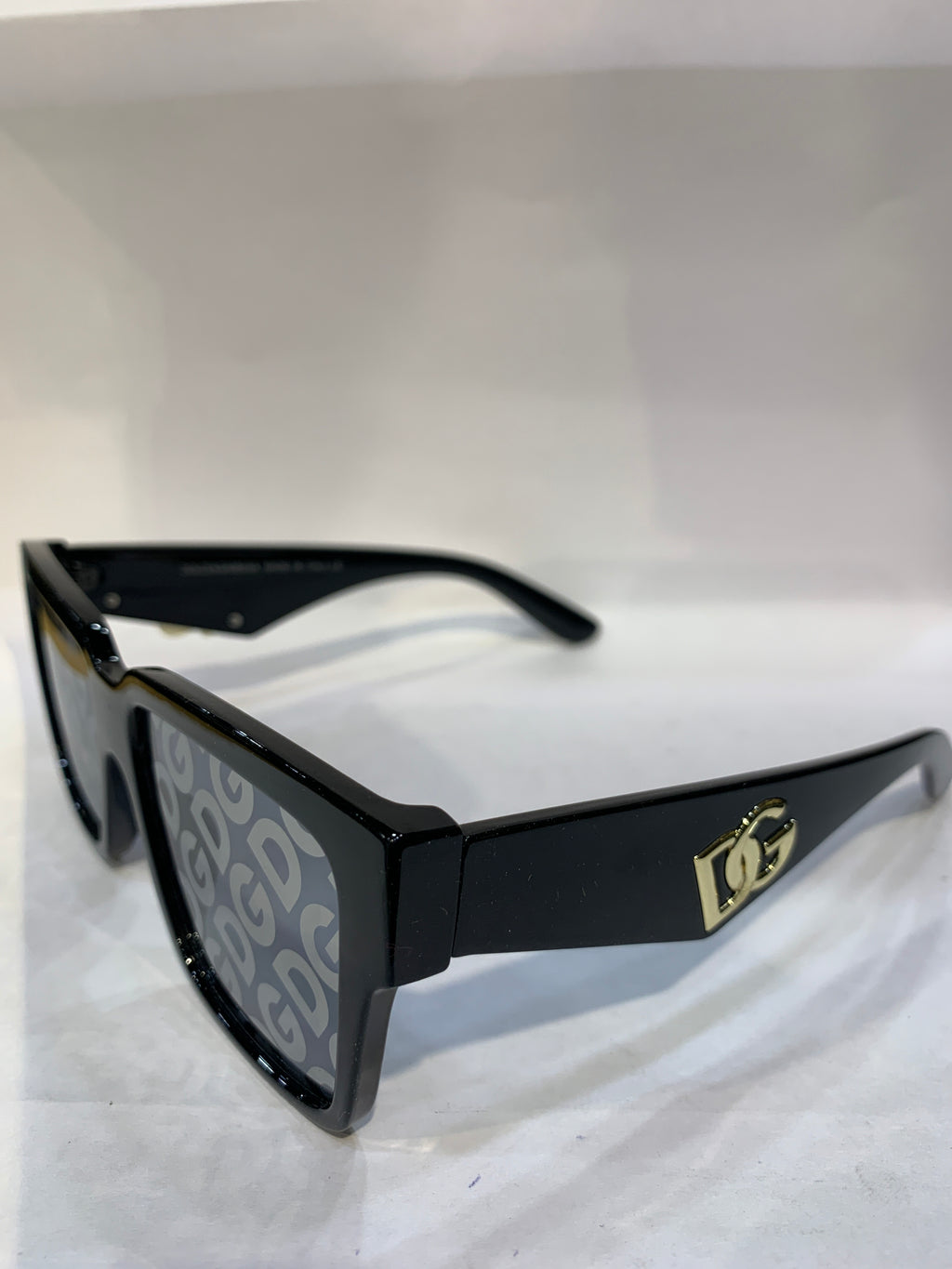 LOD Black Frame Black Printed Shade Unisex Sunglasss 6036 56 17 145
