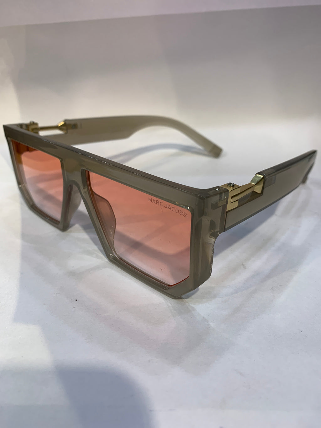 RAM Grey Transparent Frame Red  Shade Unisex Sunglasss SUN 010