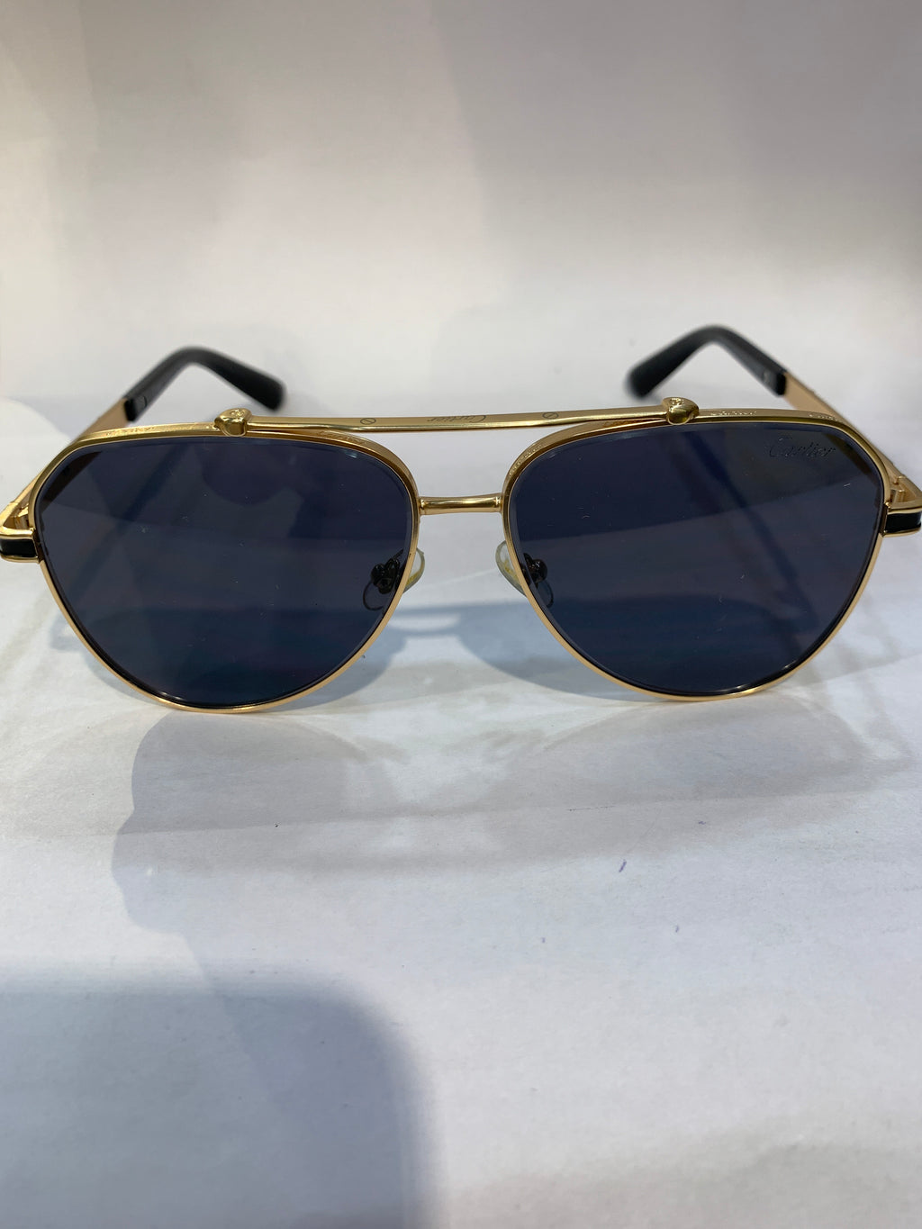 RAC Golden Frame  Black Shade Unisex Sunglasss CF58473 60 14 145 C4 CE