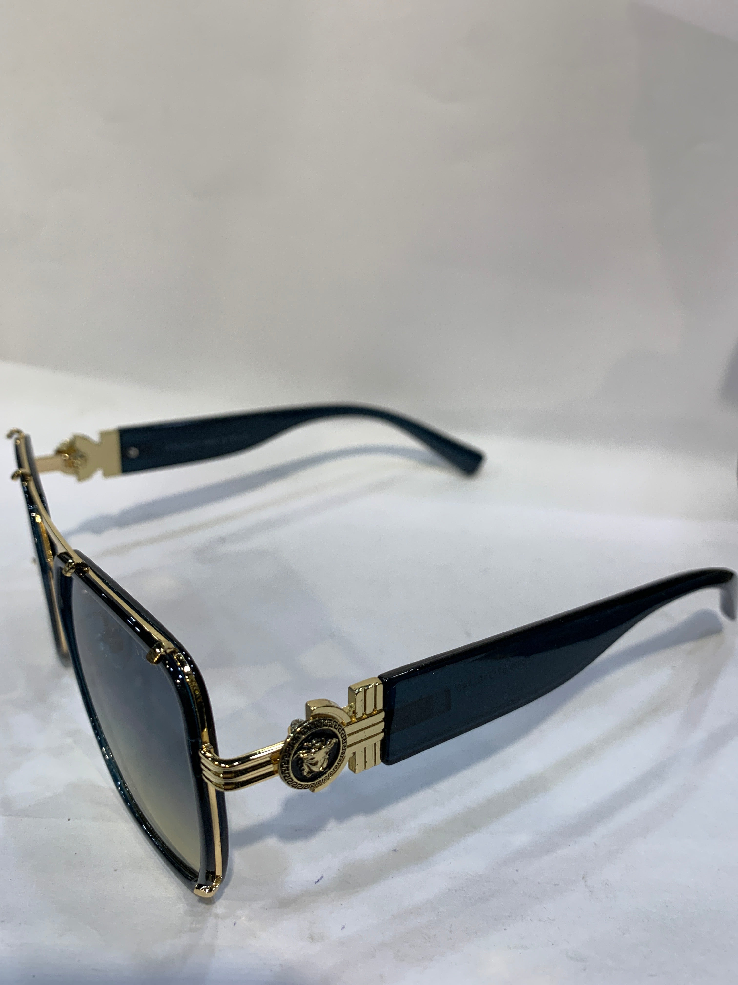 REV Black Golden Frame multi Shade Unisex Sunglasss  10296 57 18 145