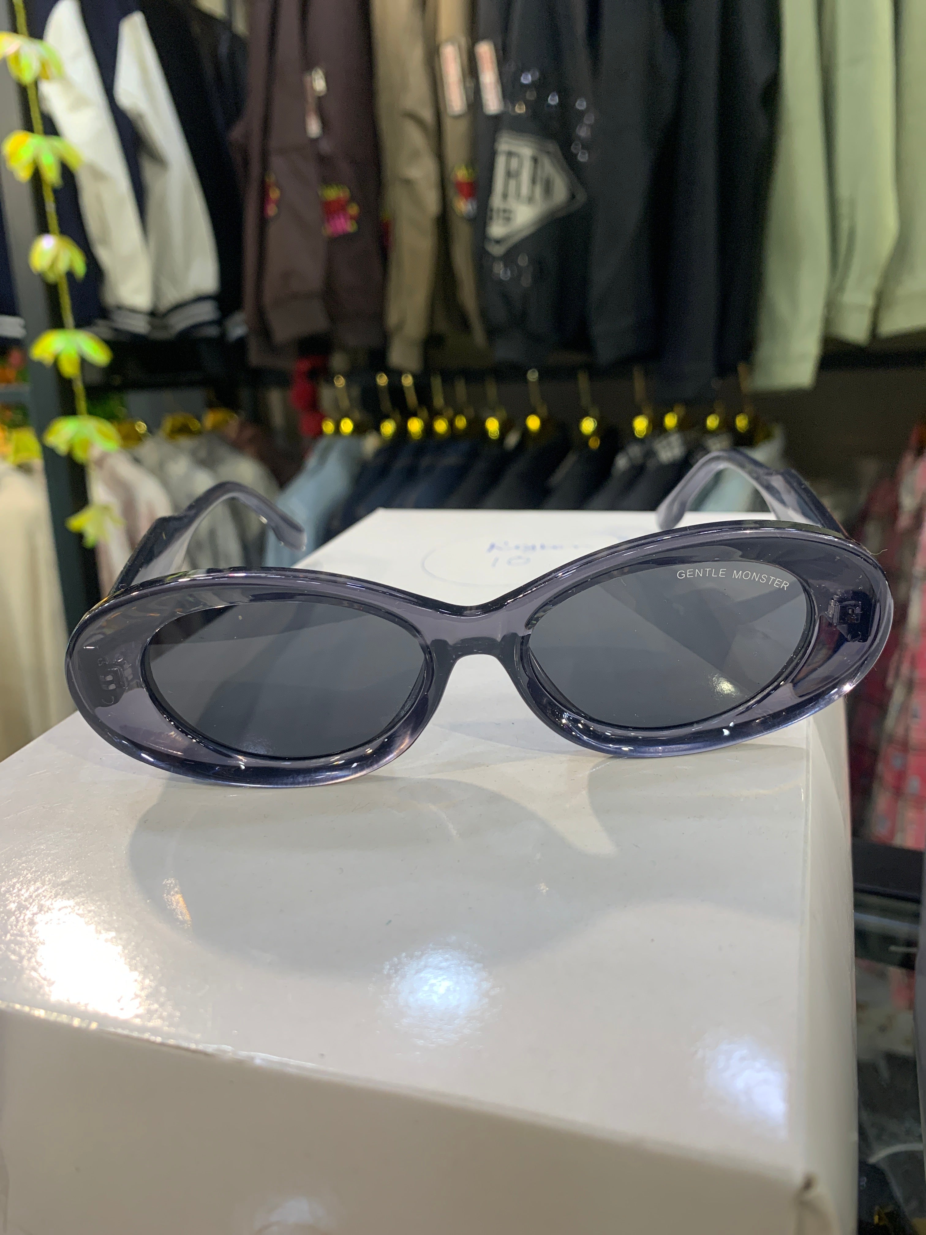 NEG Smoke Grey Frame Black Shade Unisex Sunglasss ZN3851 54 17 145