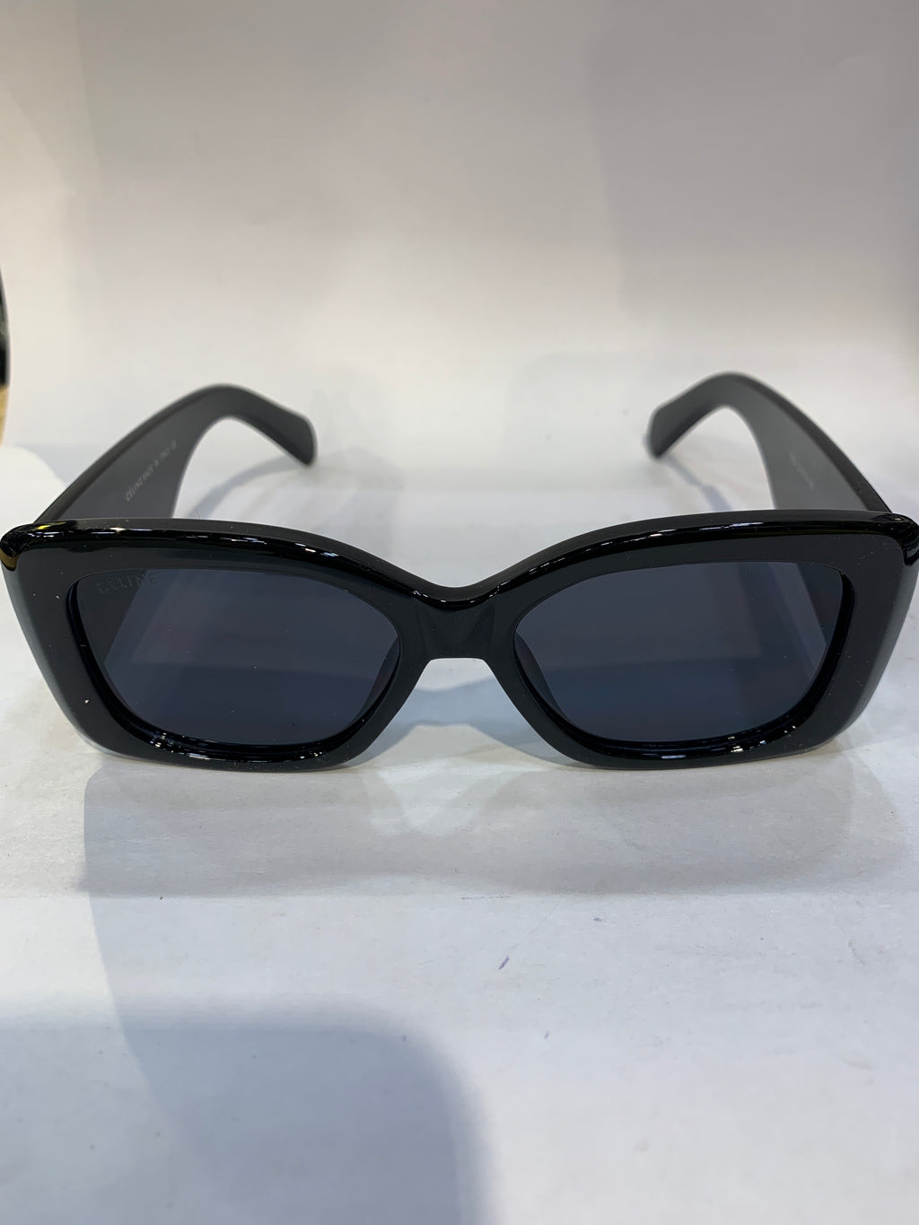 LEC  Black Silver Frame Black Shade Unisex Sunglasss 7802 53 18 140