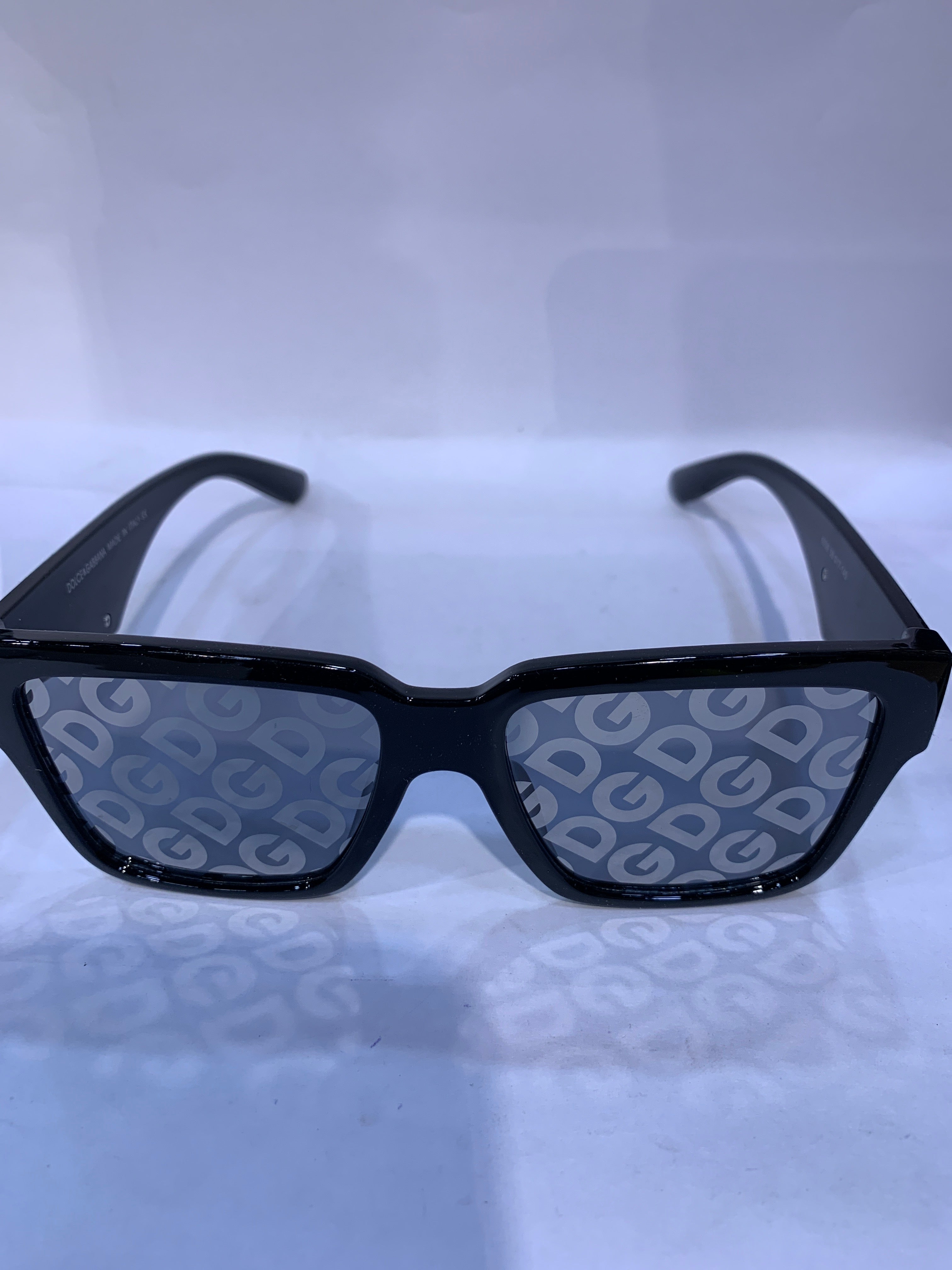 LOD Black Frame Black Printed Shade Unisex Sunglasss 6036 56 17 145