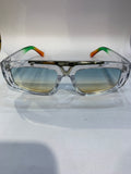UOL Transparent Frame Transparent Shade Unisex Sunglasss 6155 55 18 145