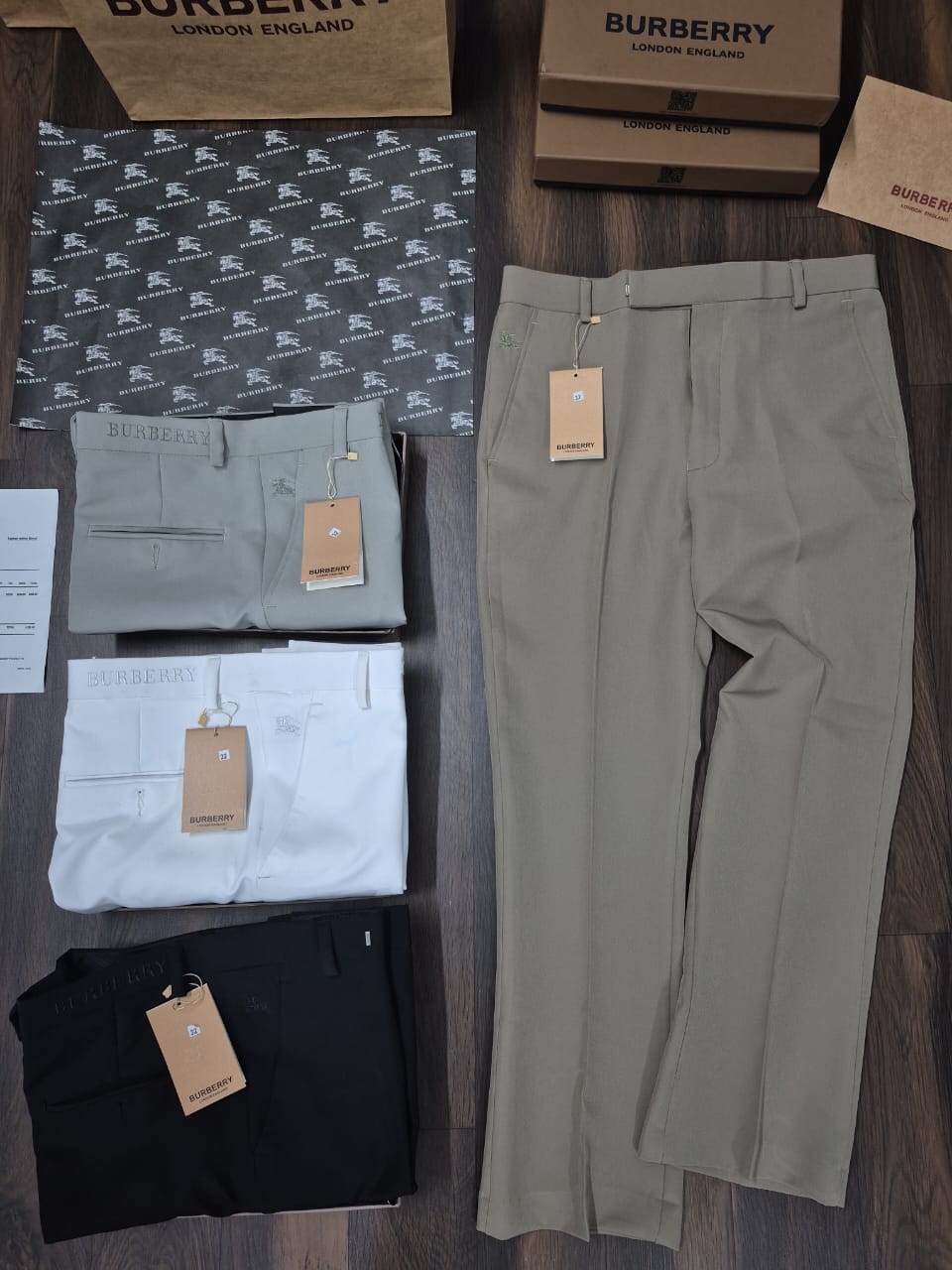 RUB BUR Brown Colour Bootcut Fit Premium Quality Imported Formal Trouser 989992