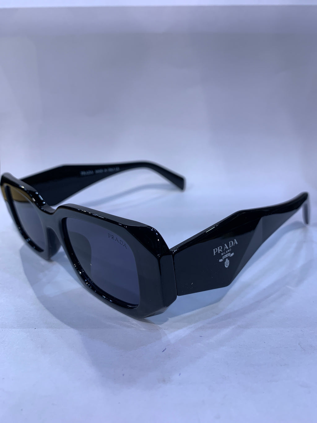 ARP  Black Frame Black Shade Unisex Sunglasss 1009 52 18 143
