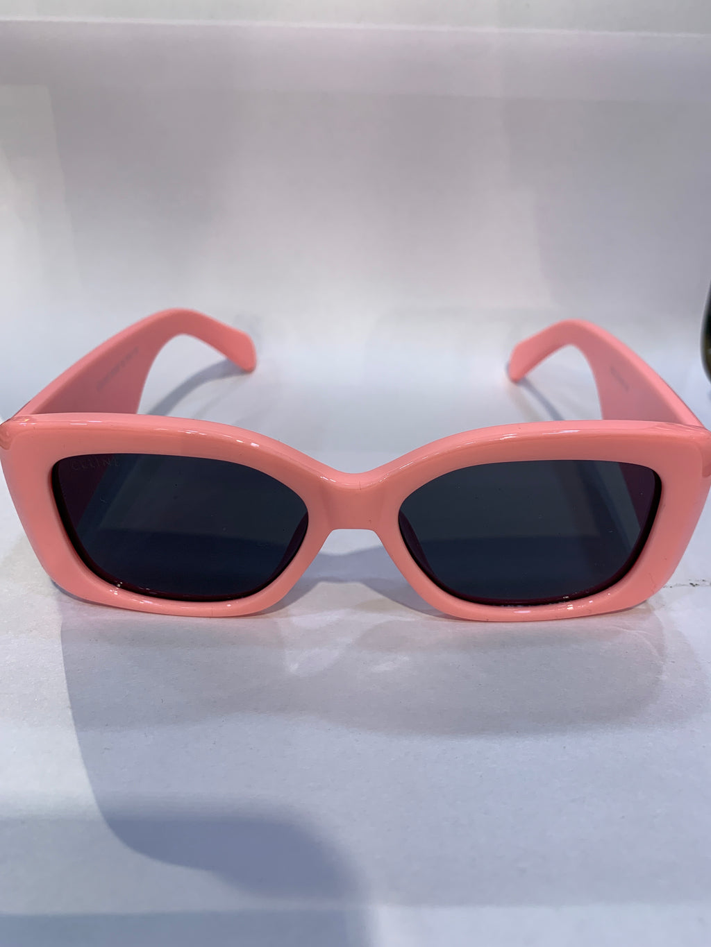 LEC Pink Frame Black Shade Unisex Sunglasss 7802 53 18 140