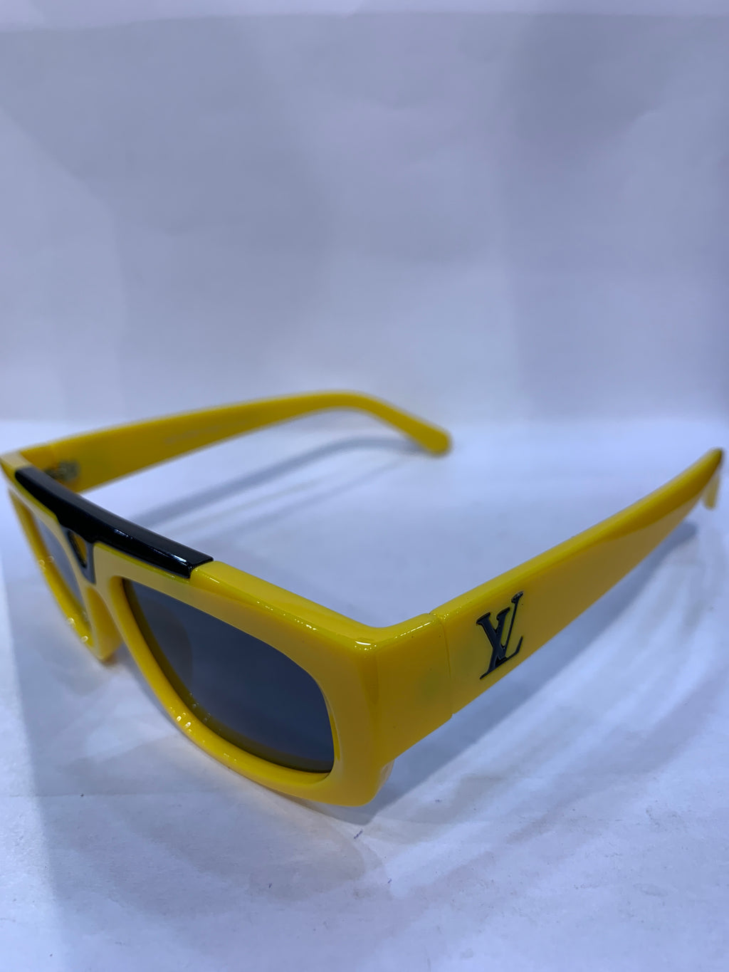 UOL Yellow Frame Black Shade Unisex Sunglasss 6155 55 18 145