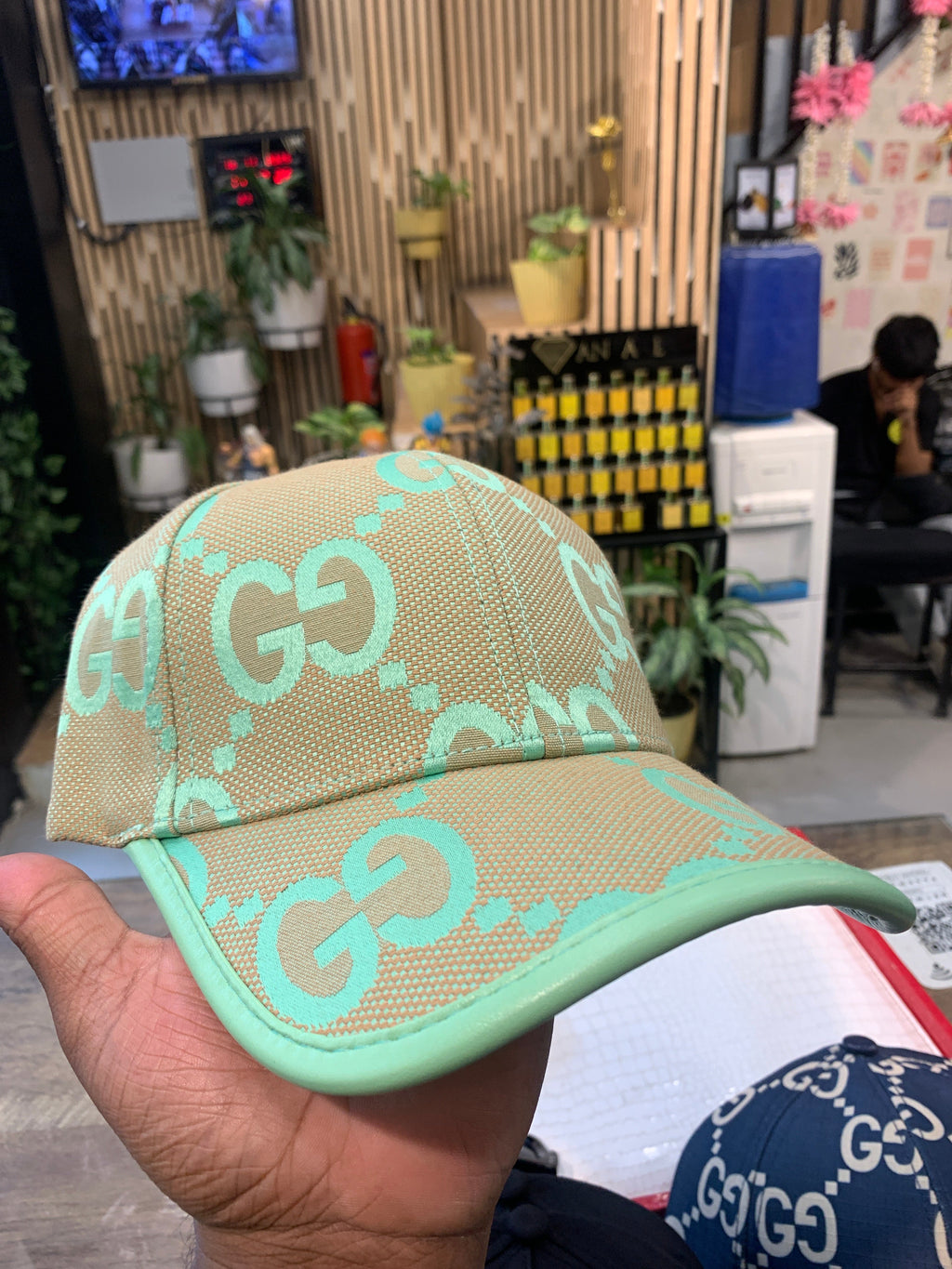 CUG GUC Denim Printed Imported Unisex Cap 988561