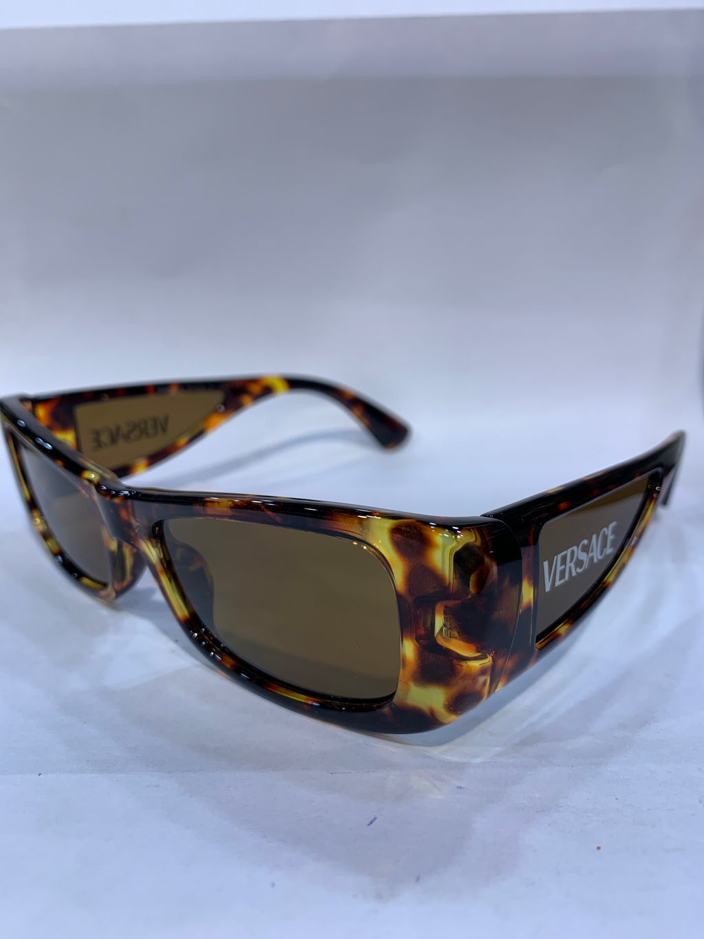 REV Leopard Frame Brown Shade Unisex Sunglasss 4481 54 17 140
