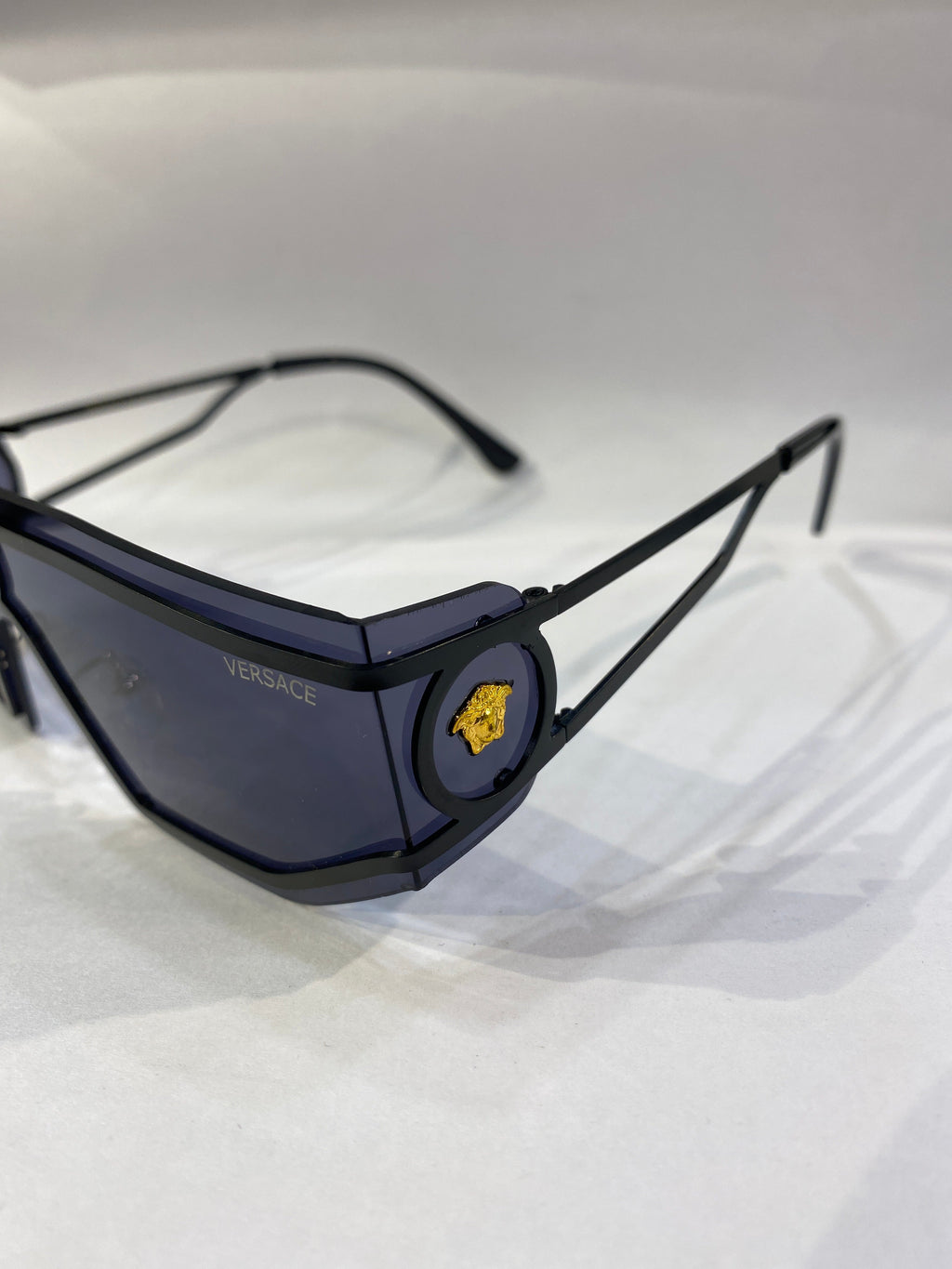 REV Black Frame Black Shade Unisex Sunglass LY-98427 52 16 142