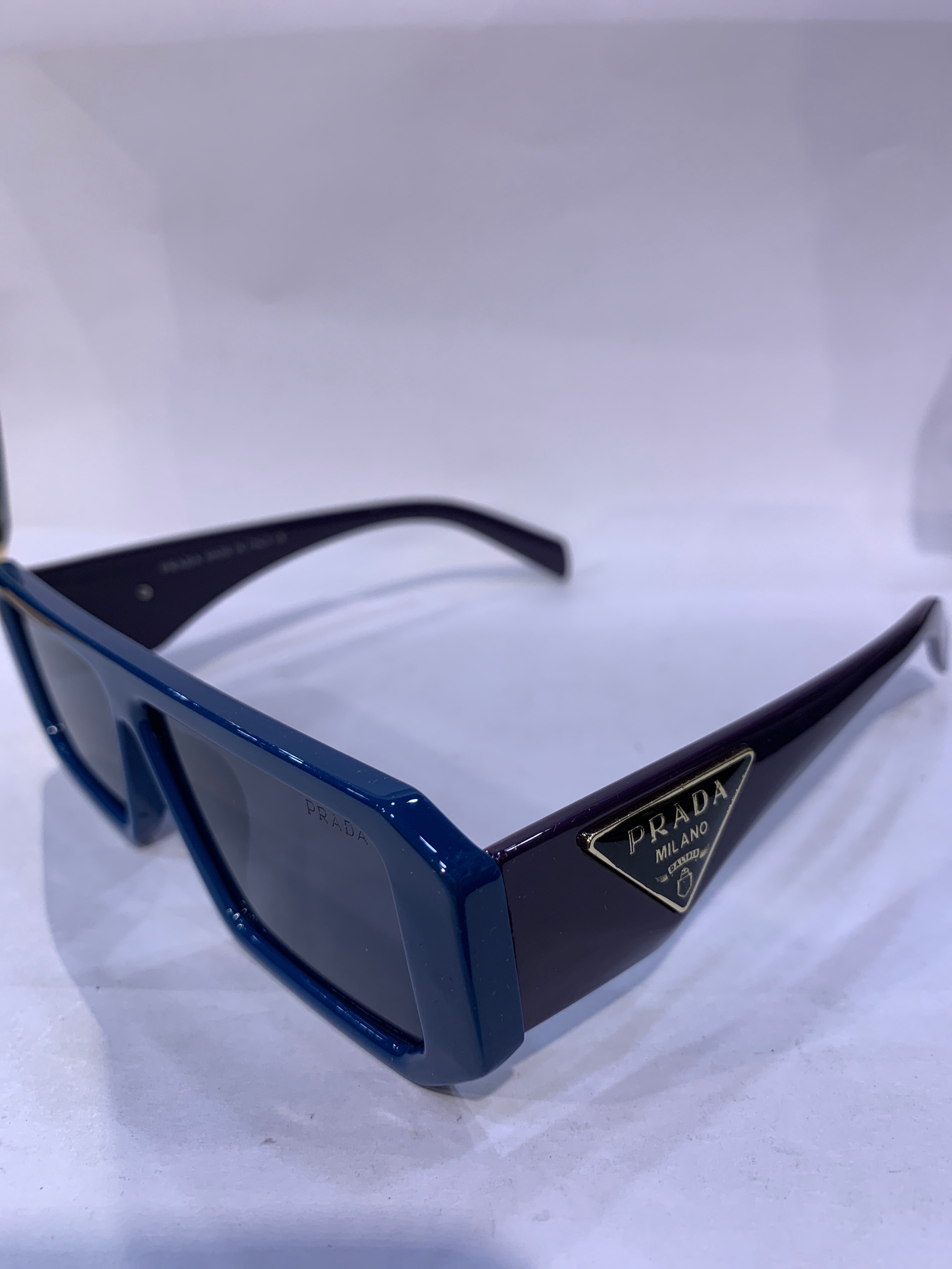 ARP Blue violet Frame Black Shade Unisex Sunglasss 6082 57 12 145