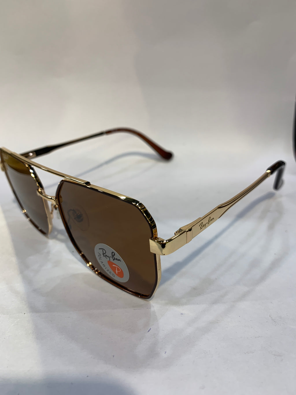 YAR Golden Frame  Brown Shade Unisex Sunglasss 58421 58 16 145