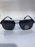 YAR Black Frame  Black Shade Unisex Sunglasss RB58477 57 16 144 C1