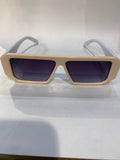 ARP Pink White Frame Black Shade Unisex Sunglasss 6082 57 12 145
