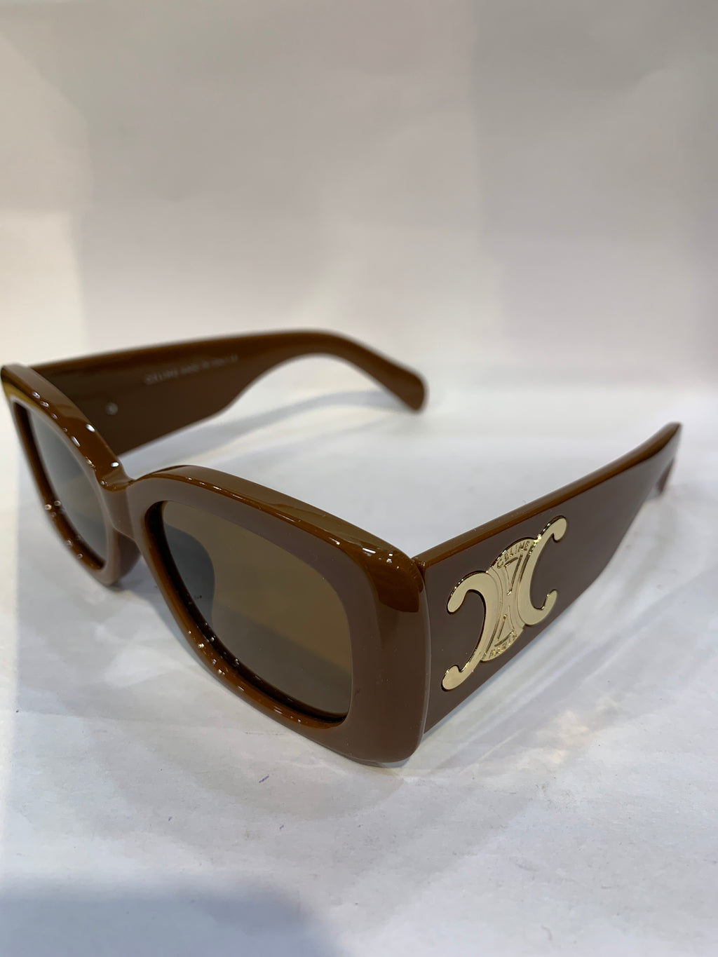 LEC Brown Frame Brown Shade Unisex Sunglasss 7802 53 18 140