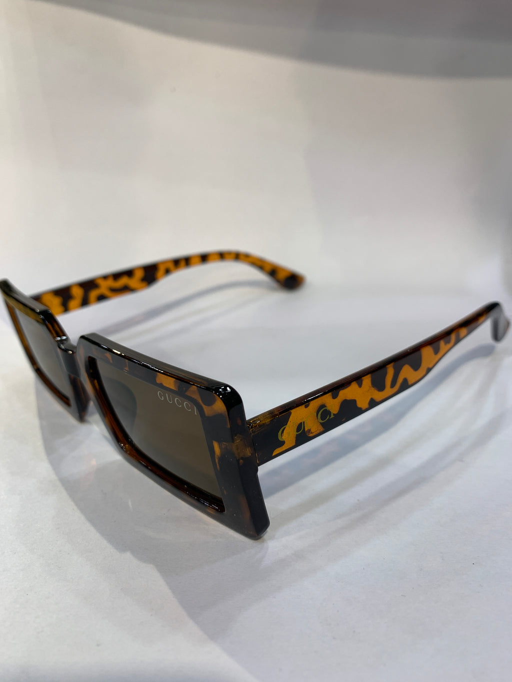 CUG Leopard Frame Brown Shade Unisex Sunglasss SUN 008