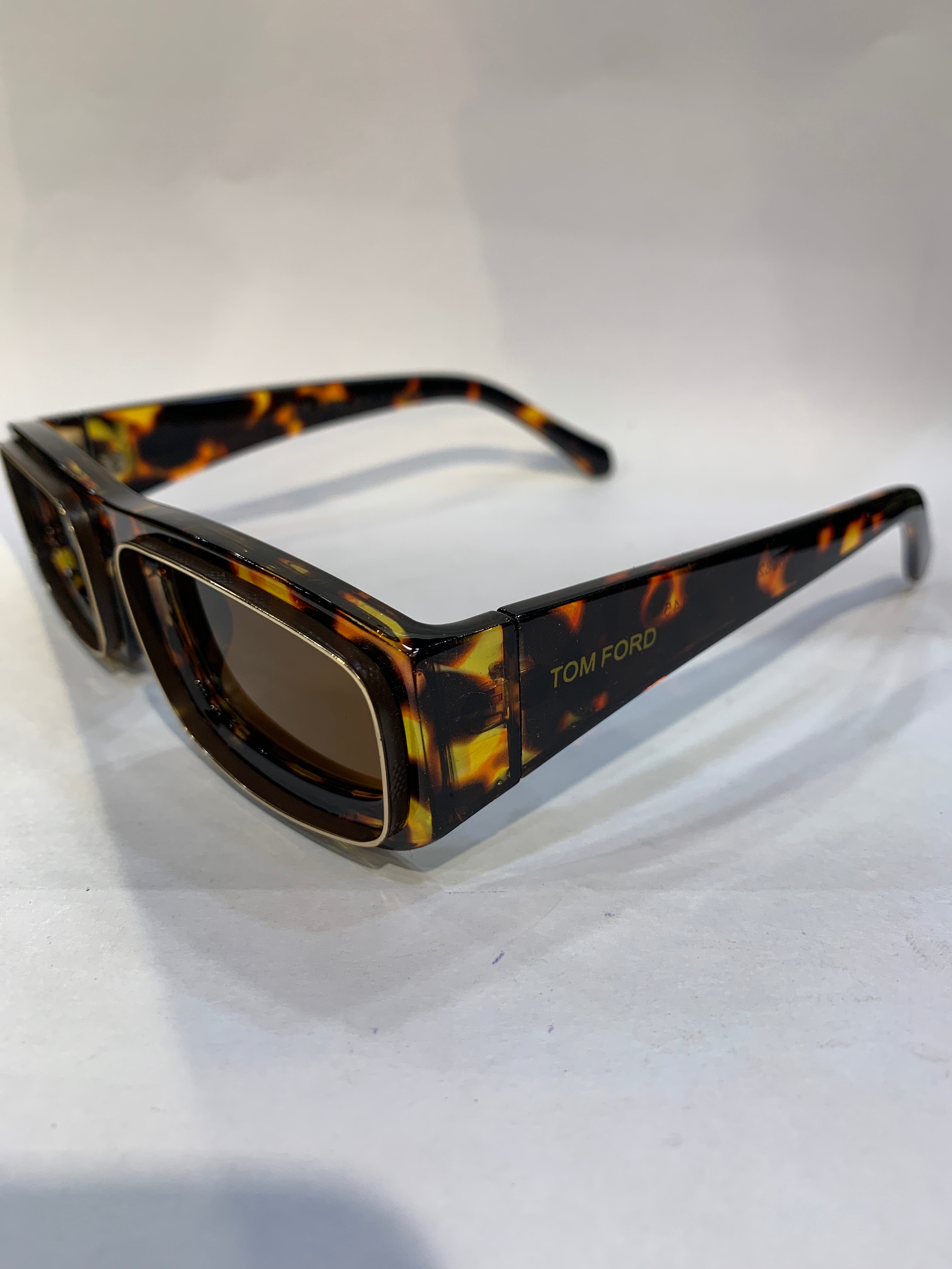 MOT Leopard Frame Brown Shade Unisex Sunglasss ZS98213 52 18 145