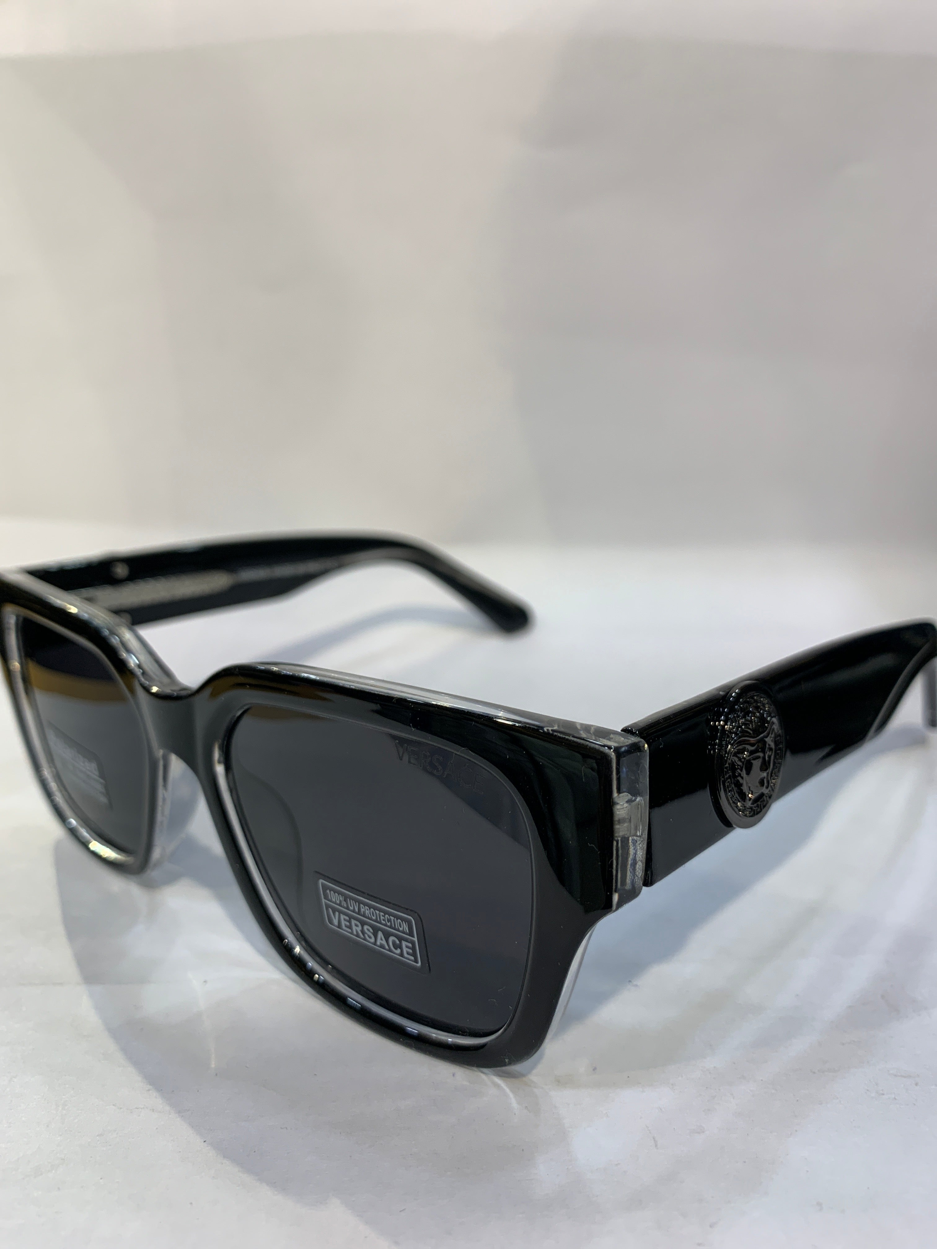 REV Black Frame Black Shade Unisex Sunglasss 7722 58 17 136