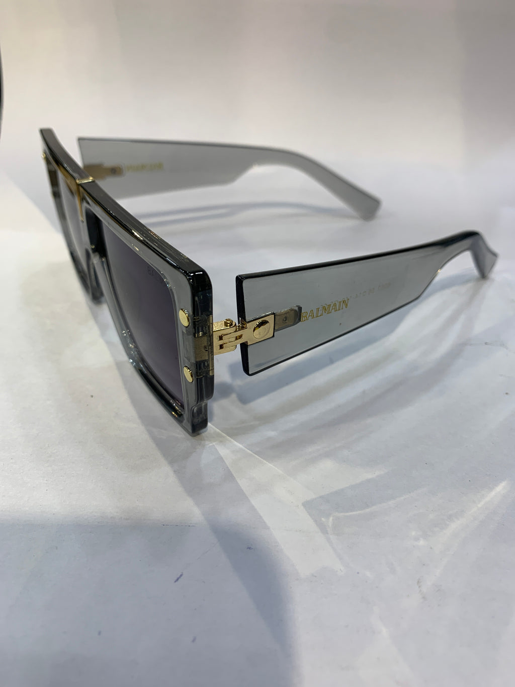LAB Transparent Frame Purple Shade Unisex Sunglasss 6083 56 14 140 C5 CE