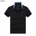 ARP Black Blue Colour With Front Logo Premium Quality Collar Tshirt 19906