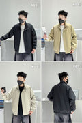 MALE GOD Light Grey Colour Premium Quality Oversized Men’s Jacket K09