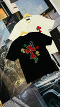 KAI RHC CHR White Colour With Red Embroidery Premium Quality Imported Unisex T-Shirt 53259