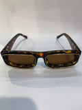 MOT Leopard Frame Brown Shade Unisex Sunglasss ZS98213 52 18 145