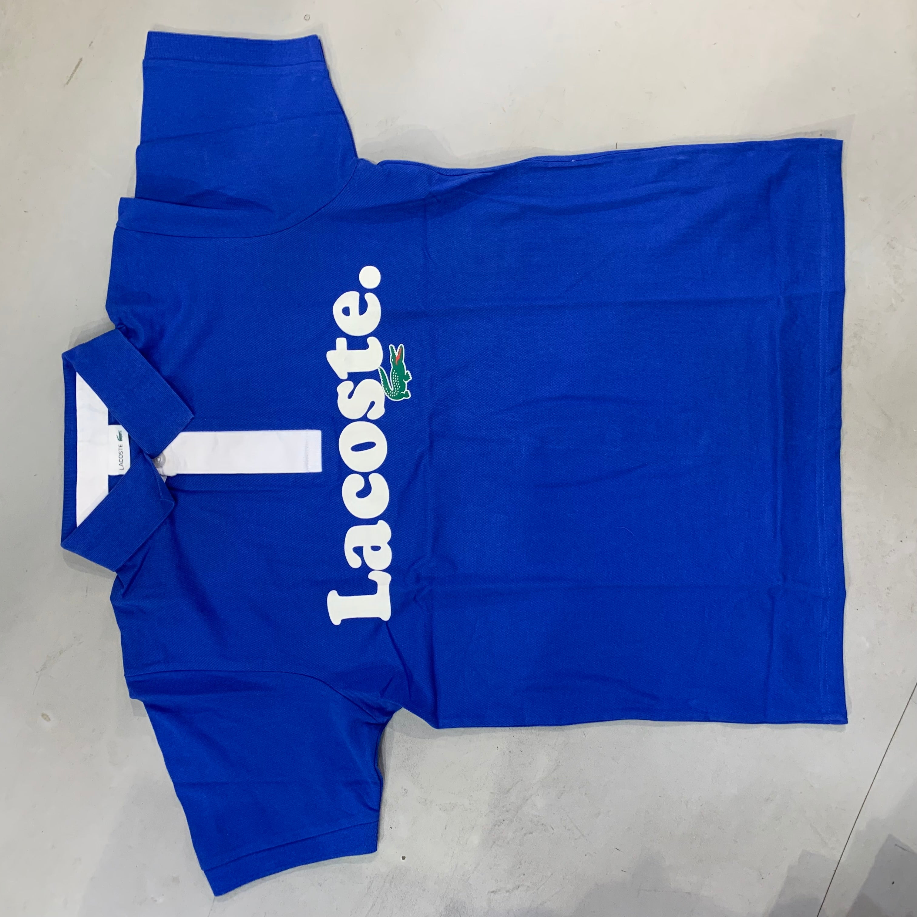 CAL LAC Royal Blue Colour Collar Men’s Tshirt 05
