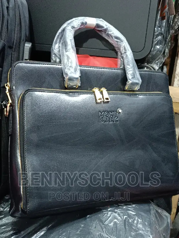 NOM MON Dark Brown Colour Unisex  Premium Imported Quality Laptop bag 8205-5