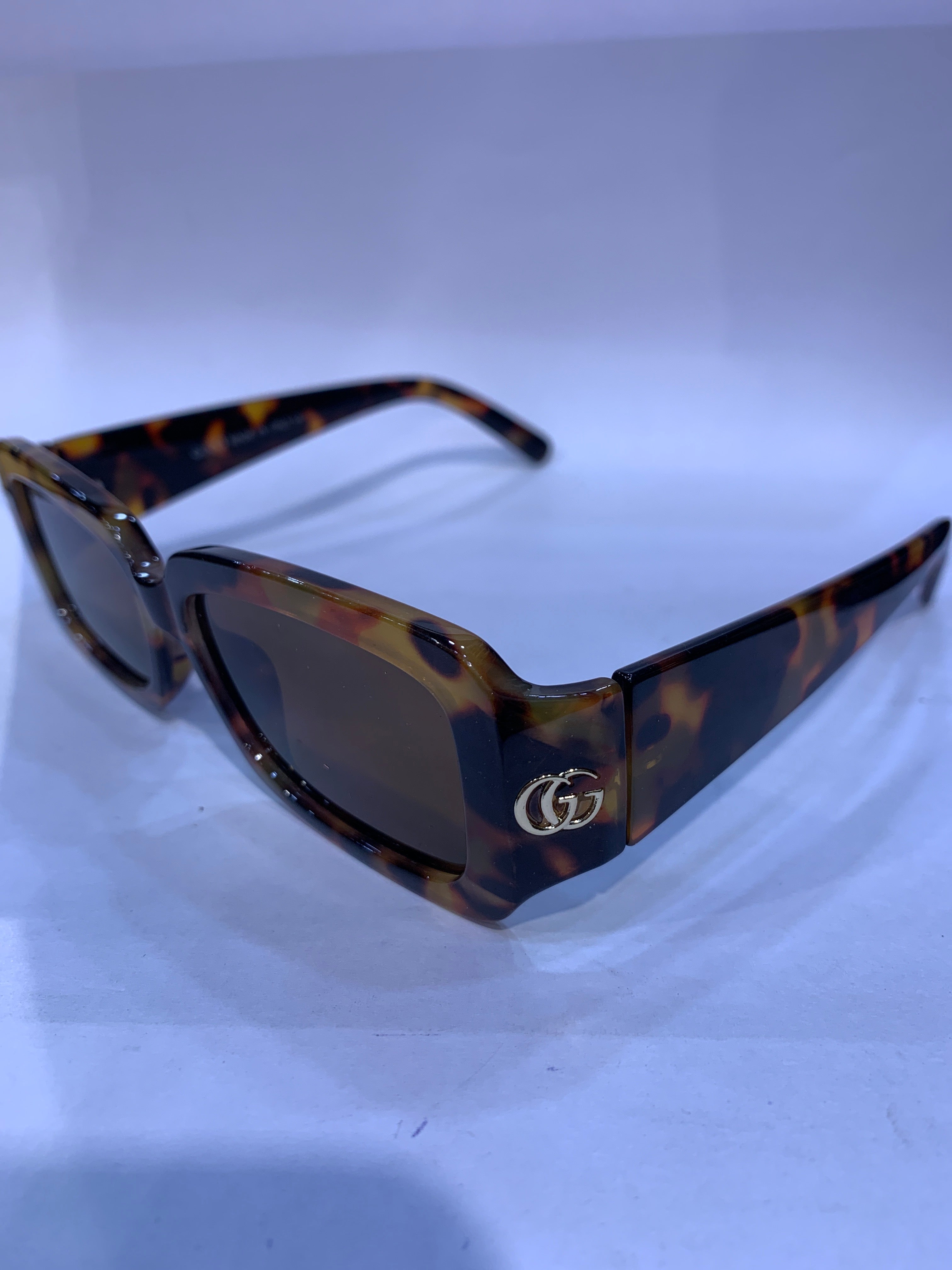 CUG Leopard Frame Brown Shade Unisex Sunglasss 6151 54 17 135