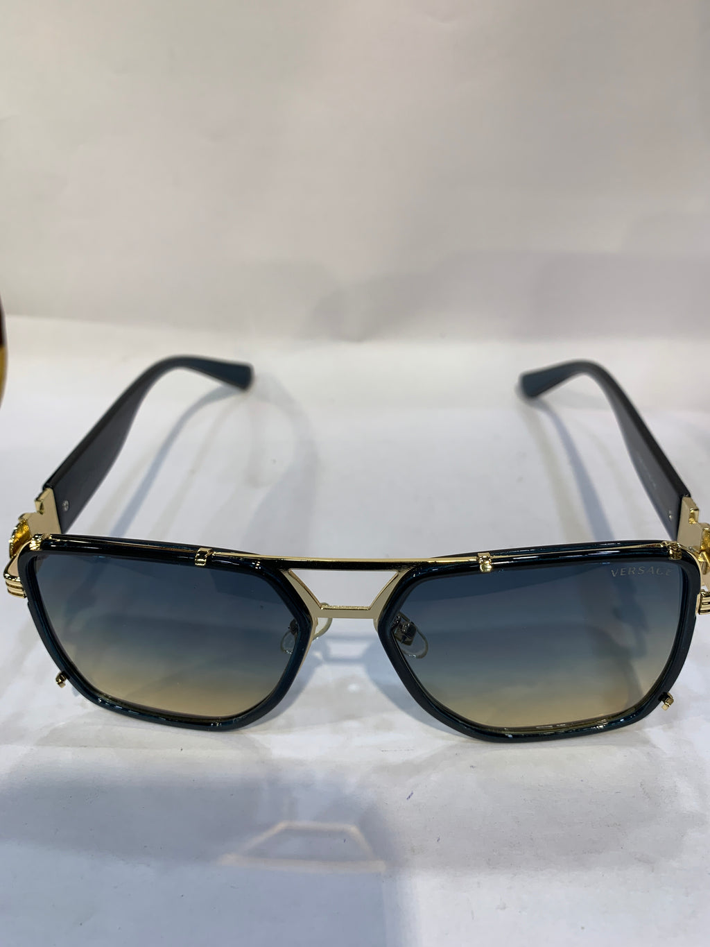 REV Black Golden Frame multi Shade Unisex Sunglasss  10296 57 18 145
