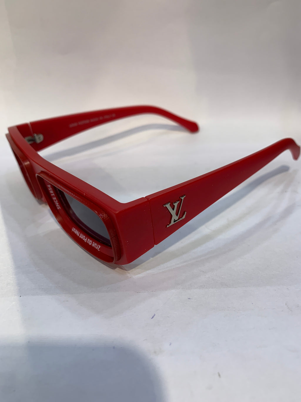 UOL Red Frame Black Shade Unisex Sunglasss 6190 54 22 145