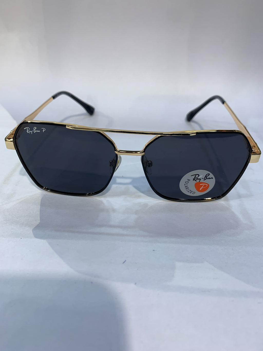 YAR Golden  Frame  Black Shade Unisex Sunglasss 58413 59 15 145 C4 CE