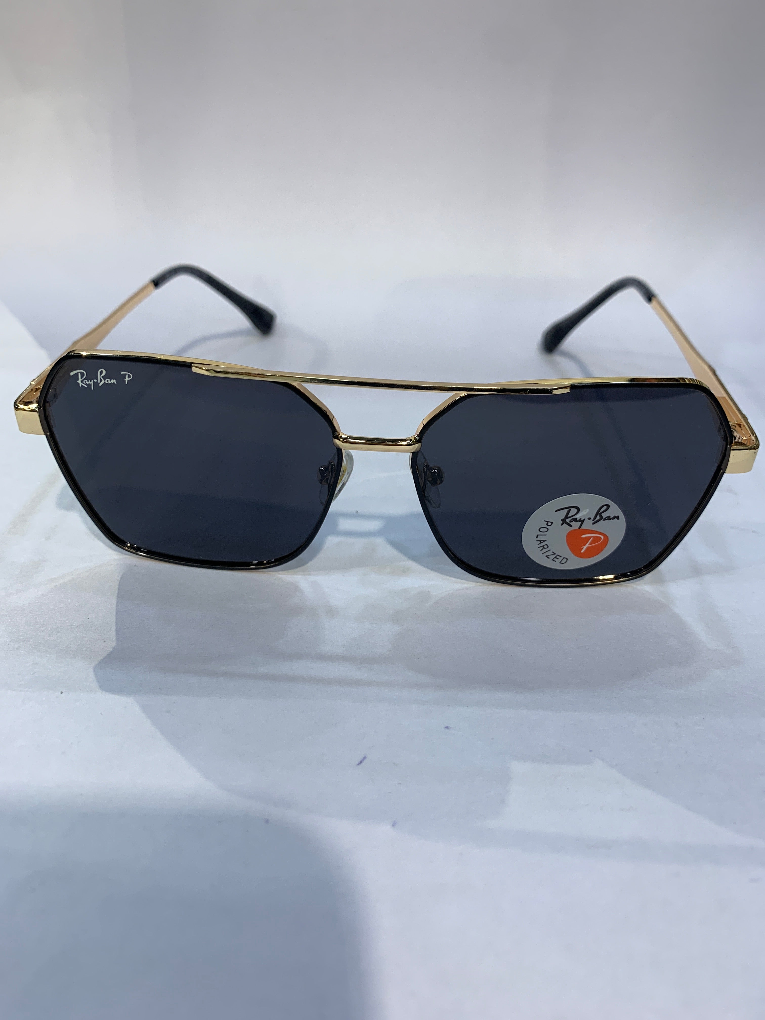 YAR Golden  Frame  Black Shade Unisex Sunglasss 58413 59 15 145 C4 CE