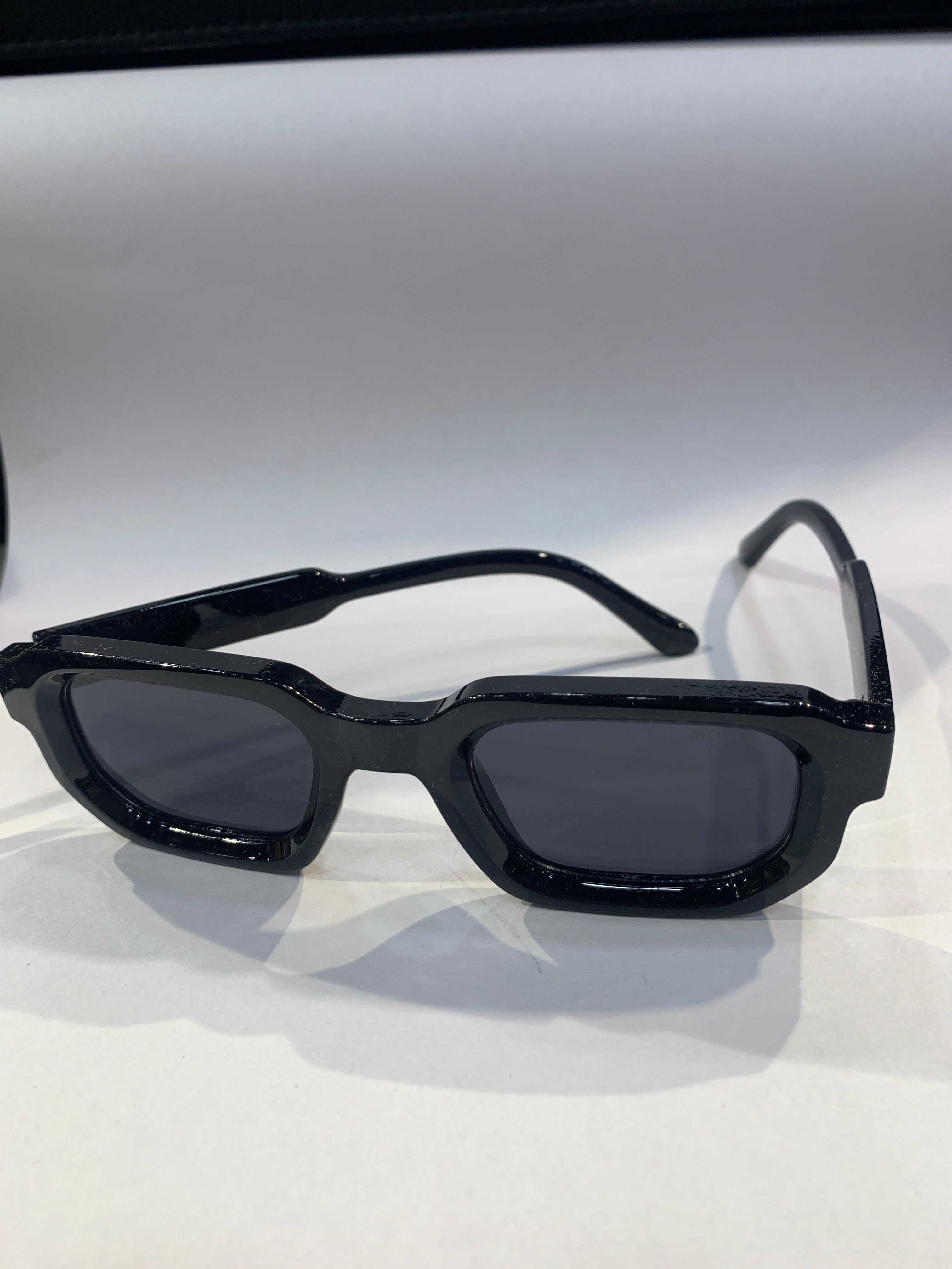 SOM Black Frame Black Shade Unisex Sunglasss ZN3887 48 18 138