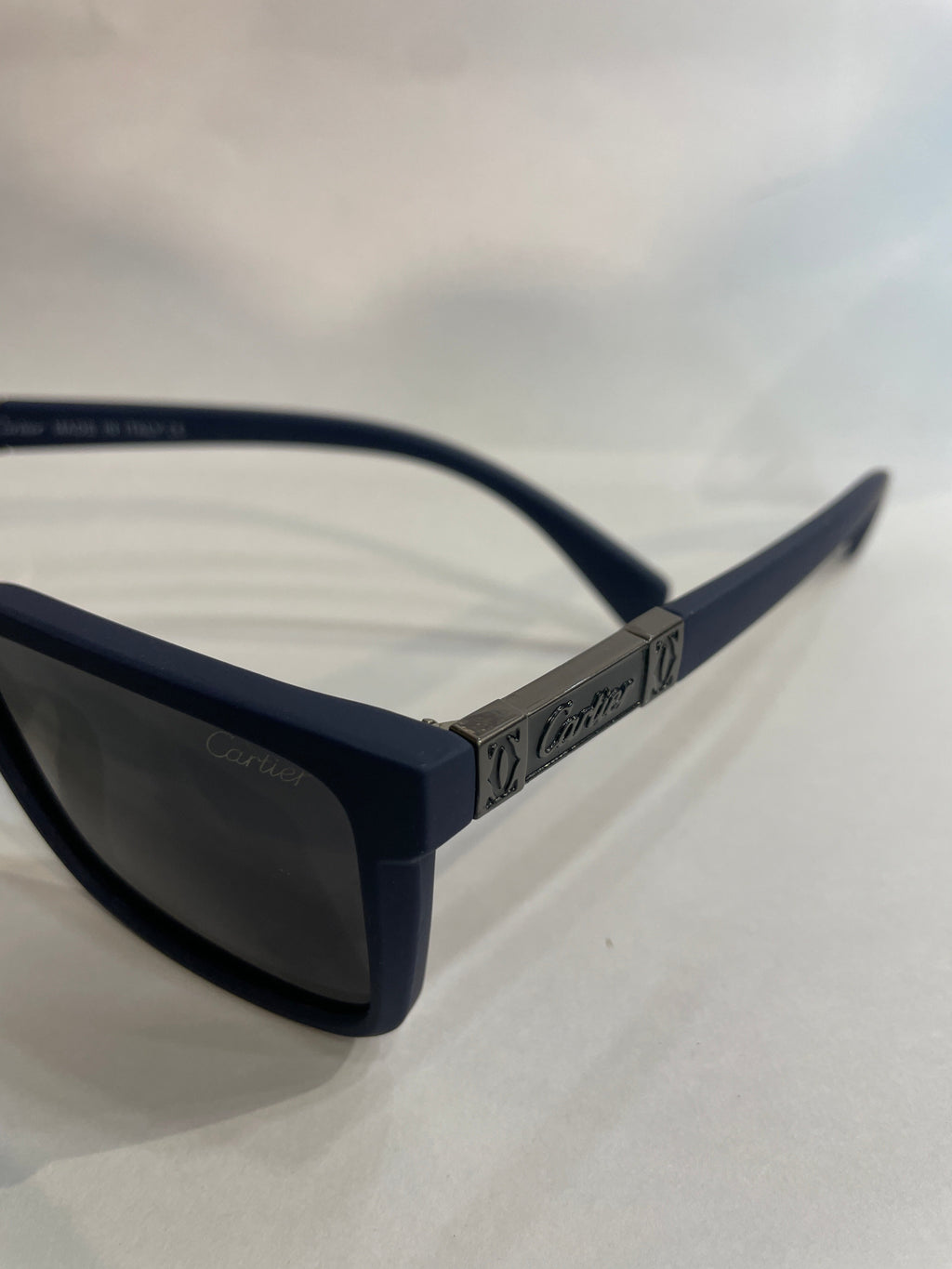 RAC Blue Frame Black Shade Unisex Sunglass 21207 57 16-143