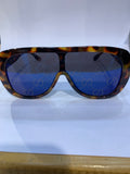 CUG Leopard Frame Black Printed Shade Unisex Sunglasss 6025 99 1 145