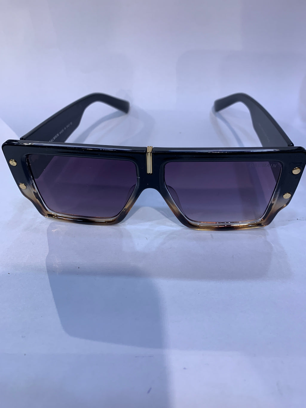 LAB Black leopard Frame purple Shade Unisex Sunglasss 6083 56 14 140