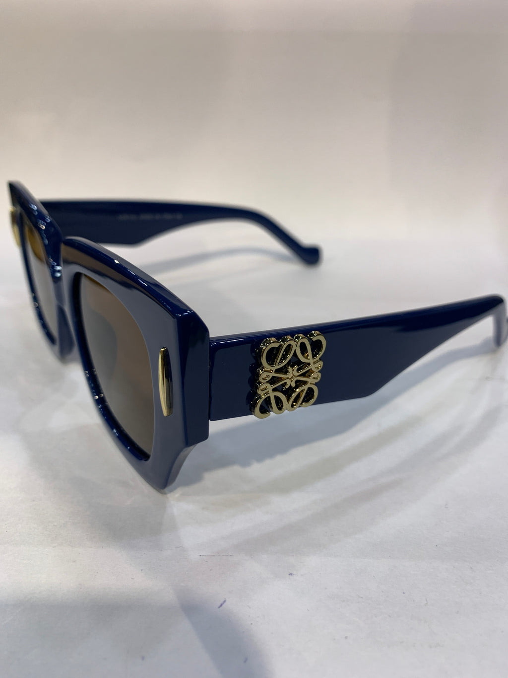 EOL Blue Frame Brown Shade Unisex Sunglasss 7780 50 20 145