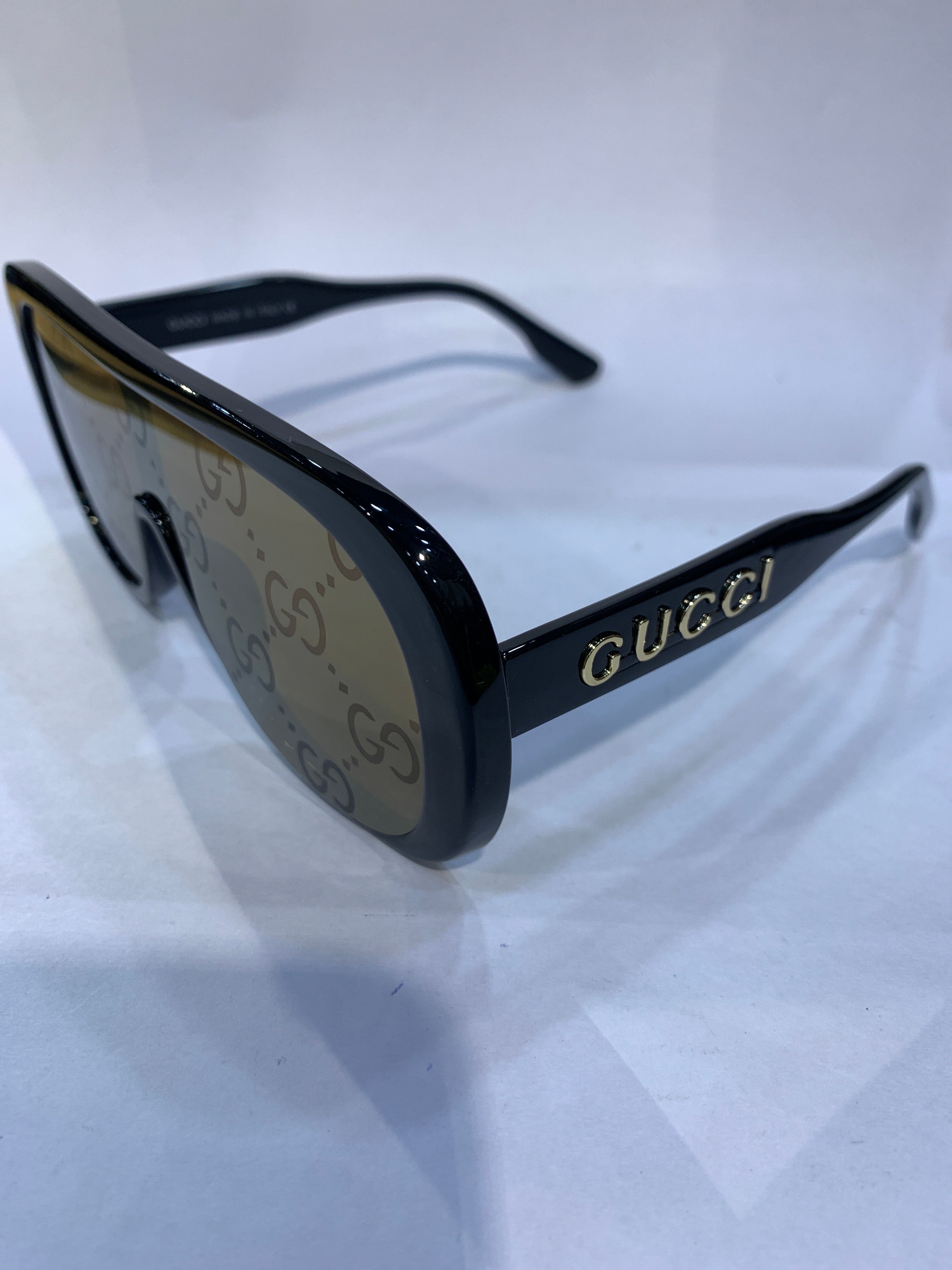 CUG Black Frame Black Printed Shade Unisex Sunglasss 6025 99 1 145