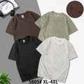 Fashion Style Green Colour Acid Wash Round Neck Tshirt 5805