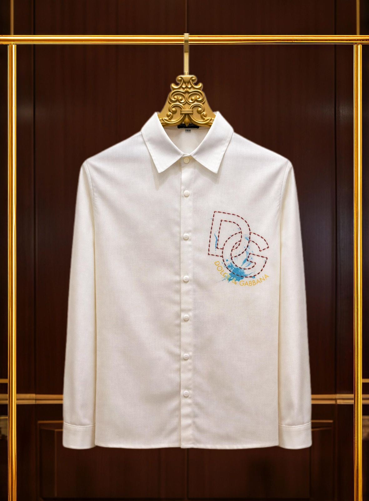 LOD DOL White Colour With Back Print Premium Quality Full Sleeve Unisex Shirt 990000
