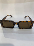 CUG Leopard Frame Brown Shade Unisex Sunglasss SUN 009